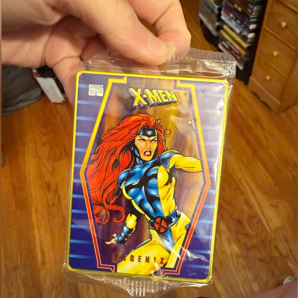 rare marvel metal cards Marvel Embossed Metal Collector Cards Rare find!